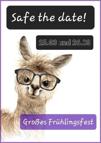 Unser Frühlingsfest ist im Gange :-)