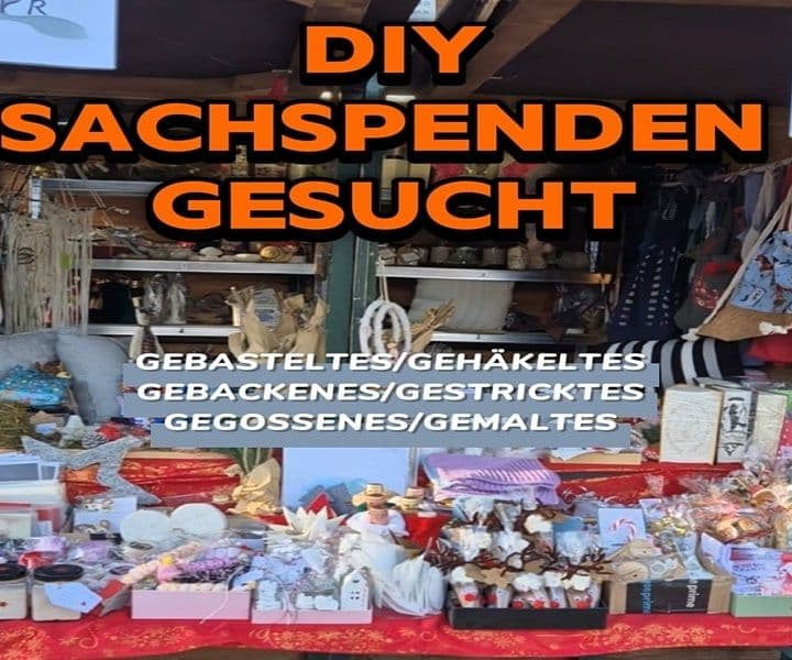 der tierische Hüttenzauber wirft seine Schatten voraus - DIY-Sachspenden gesucht