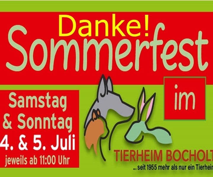 Herzlichen Dank an alle Beteiligten unseres Sommerfestes!