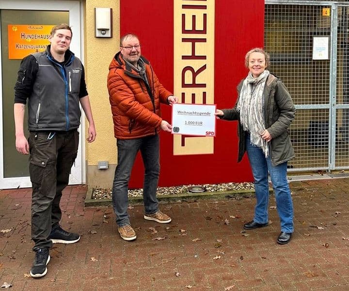 Bundestagsbesuch im Tierheim Bocholt