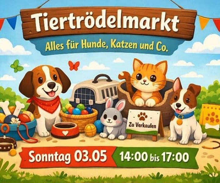 Wir laden ein zum Tiertrödelmarkt